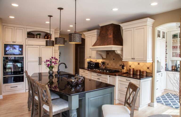Beautiful kitchen great for incorporating the aging in place design