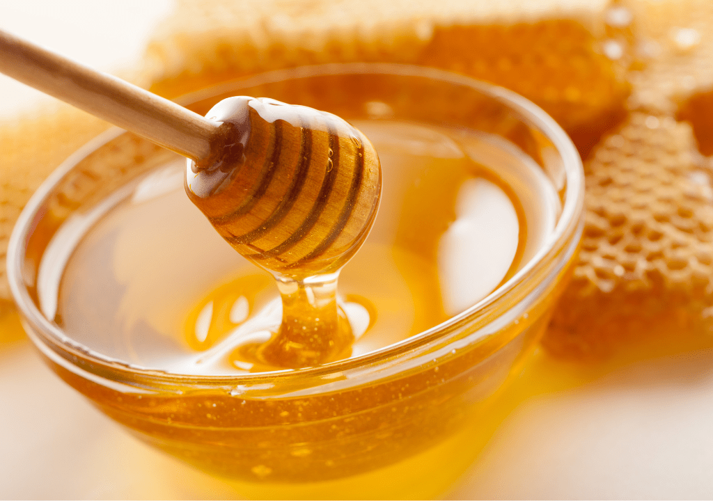Smooth, clear honey