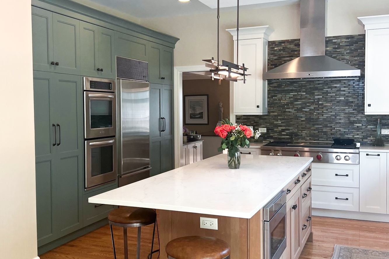 12 Beautiful Green Kitchen Cabinet Ideas for a Trendy Home