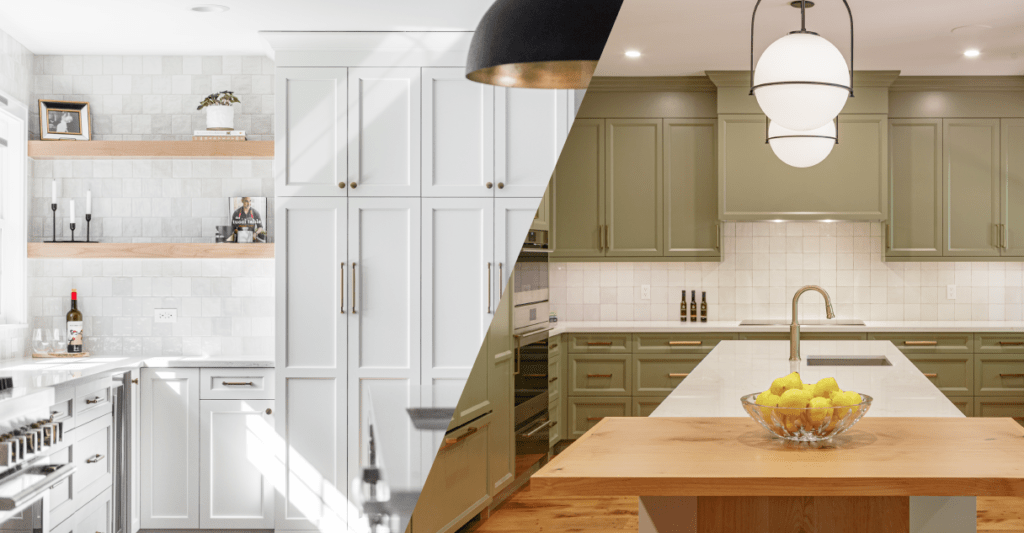 bright vs cozy kitchen design
