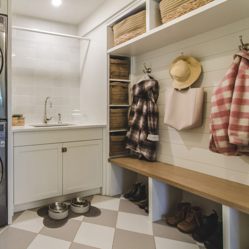 The Perfect Little Mudroom