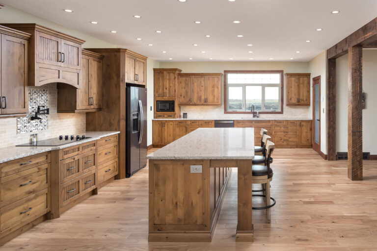 hardwood kitchen cabinets
