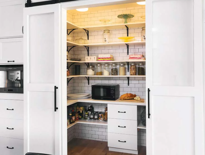 kitchen cabinet alternatives pantry doors