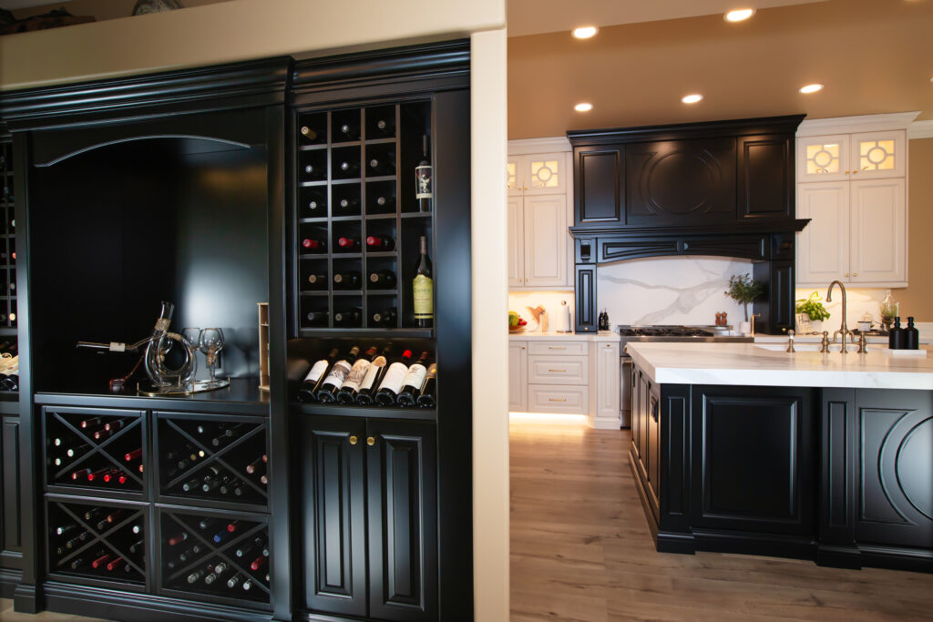 kitchen wine rack