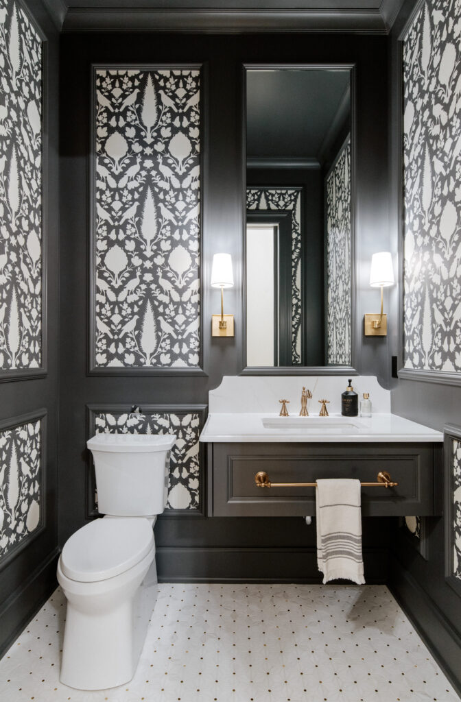 maximalist bathroom