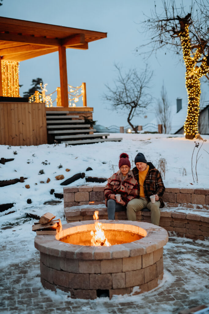 outdoor kitchen