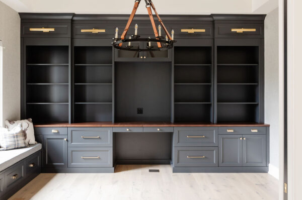 Tour Modern Traditional Interior Design with Custom Cabinetry