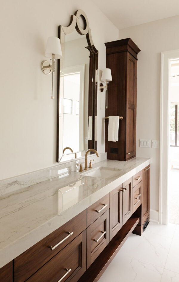 Tour Modern Traditional Interior Design with Custom Cabinetry