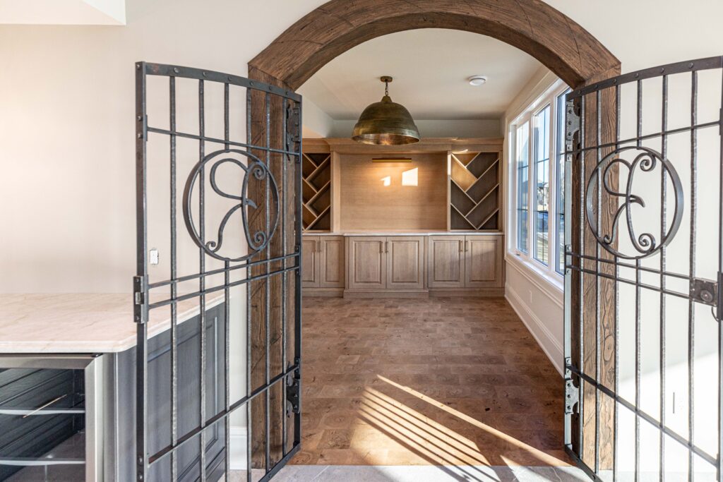 custom wine cellar