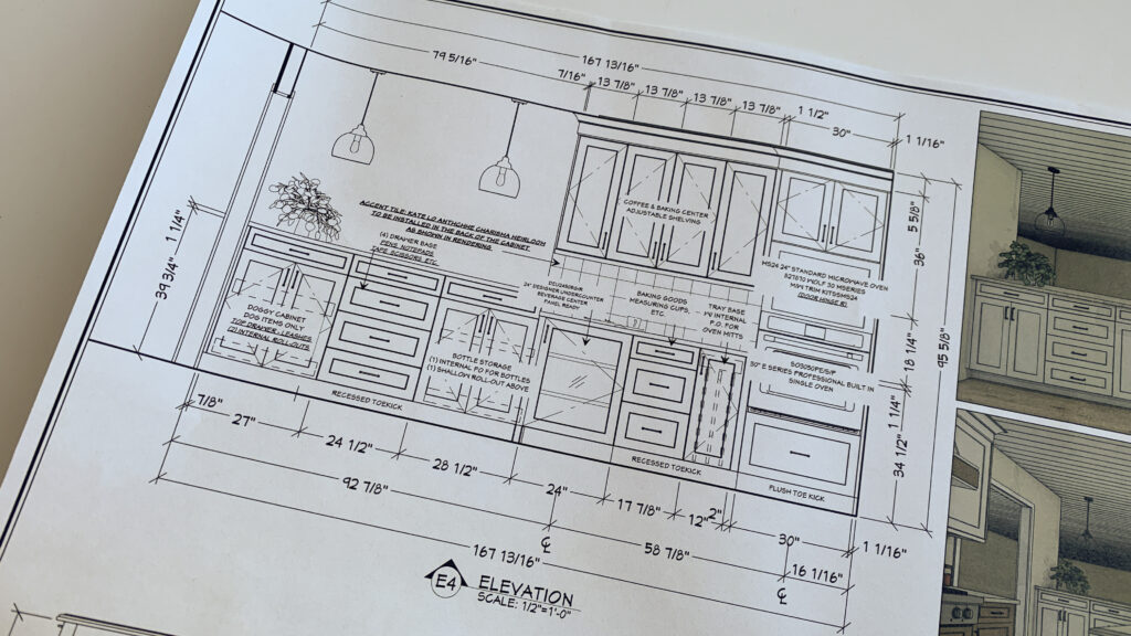 plans for your kitchen reno