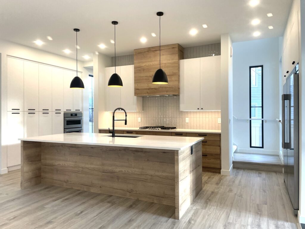 wood cabinets for modern kitchens