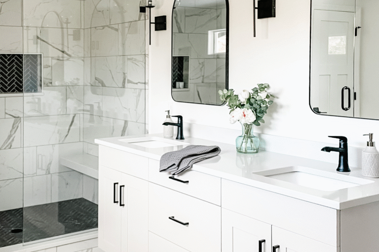 how to style a bathroom vanity