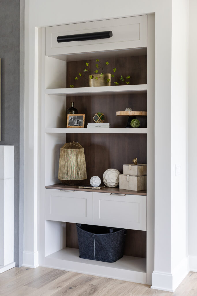 styled bookshelf like a pro