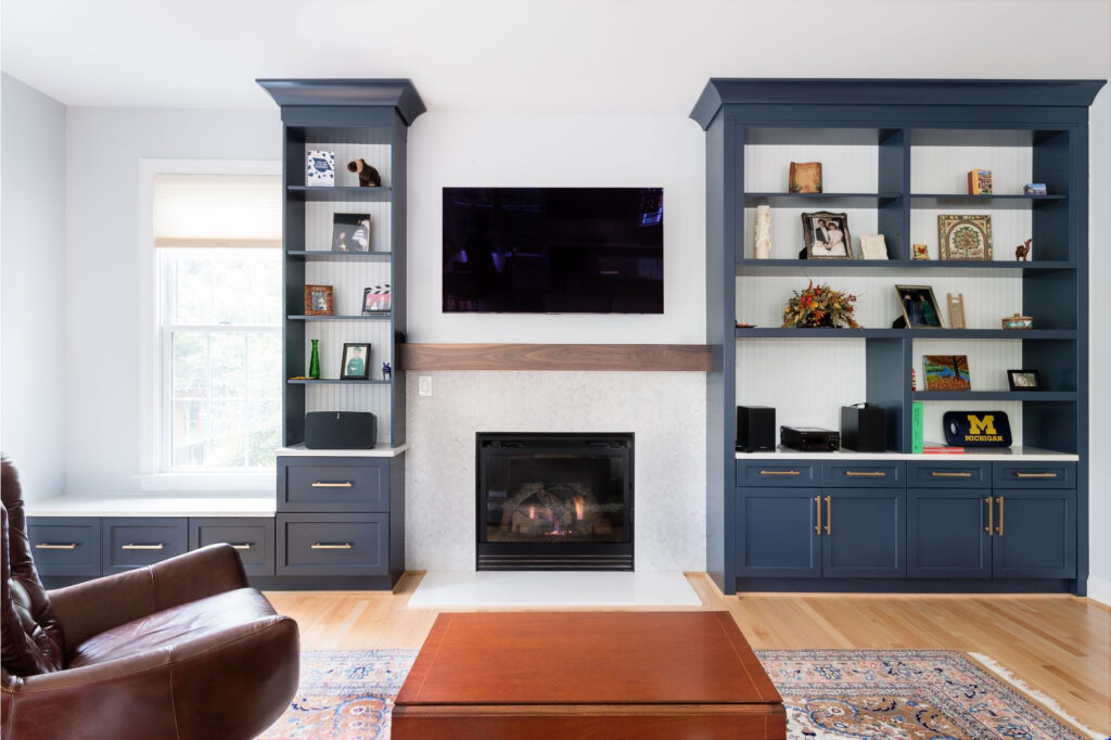 styled bookshelf like a pro