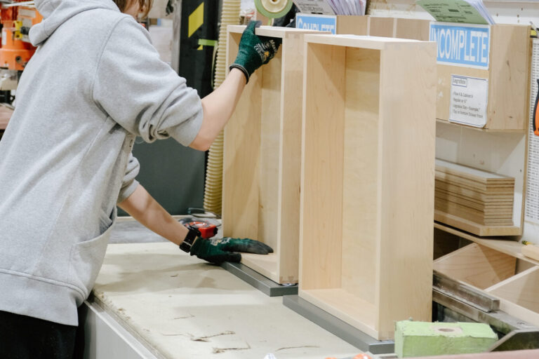 unfinished cabinets