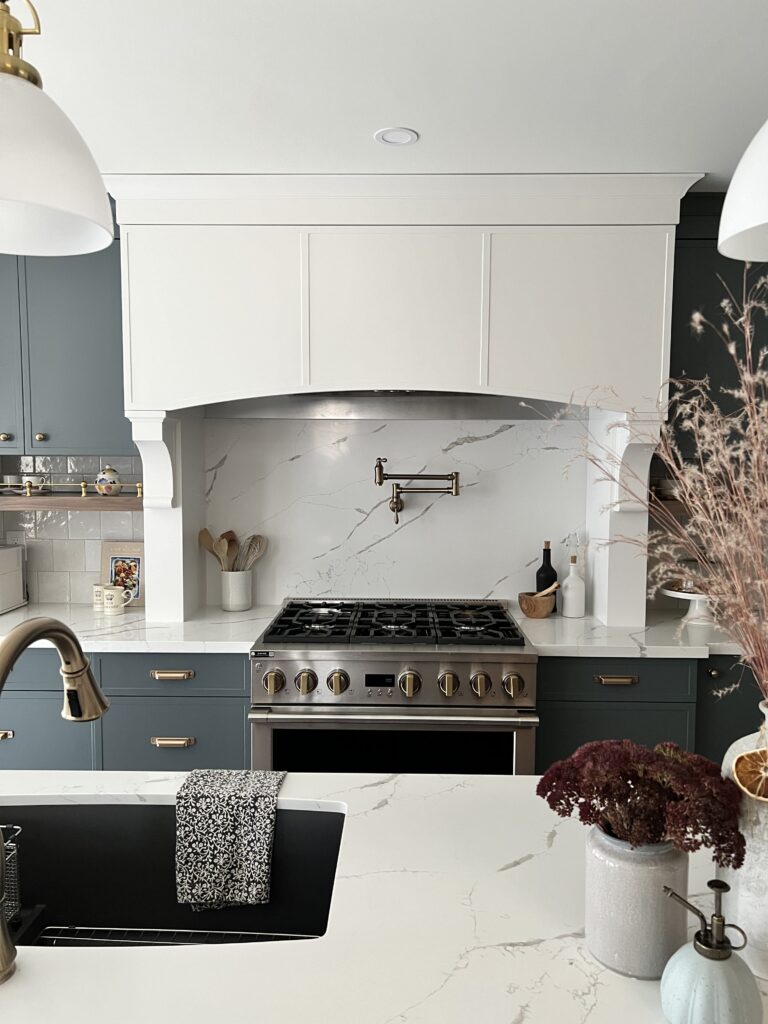 natural stone backsplash