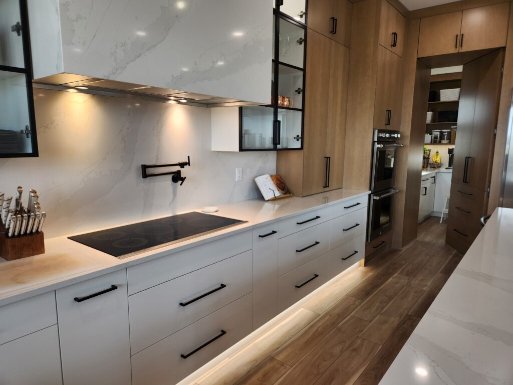 natural stone backsplash