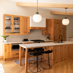 Knotty Alder Kitchen