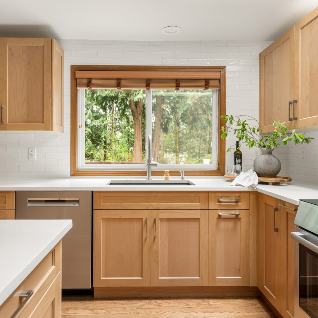 Clear Alder Kitchen - Natural Wood & Timeless Design