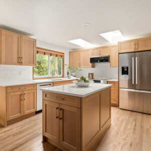 Clear Alder Kitchen - Natural Wood & Timeless Design