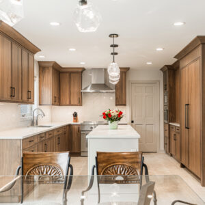 Modern Walnut kitchen