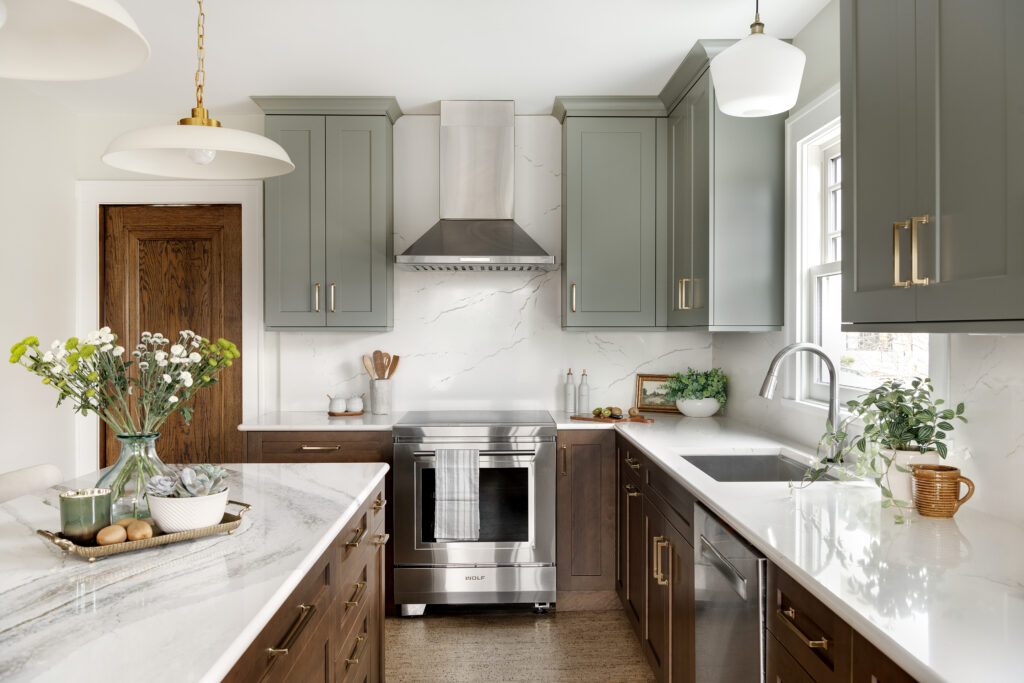 natural stone backsplash