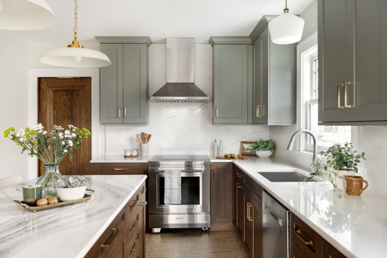 natural stone backsplash