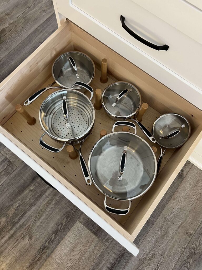 pots and pans organizer