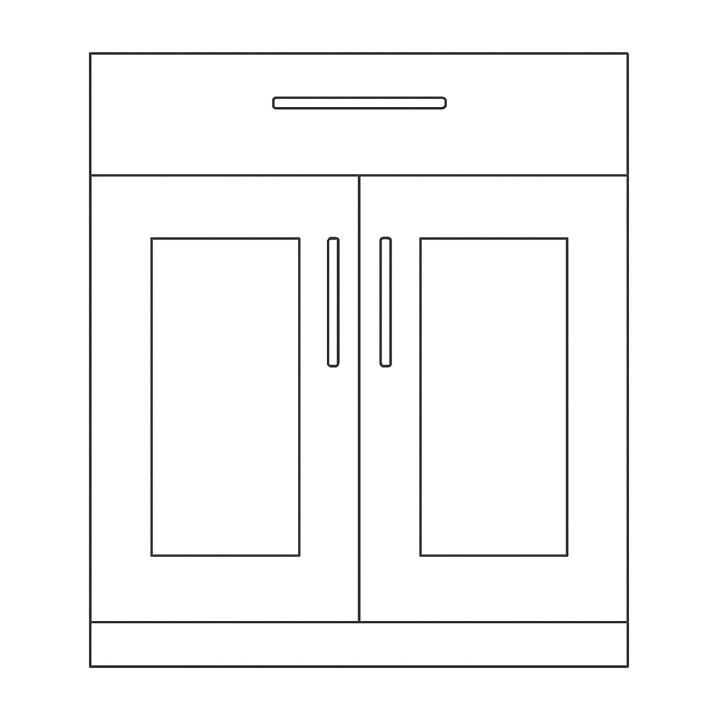 inset cabinets vs frameless cabinets
