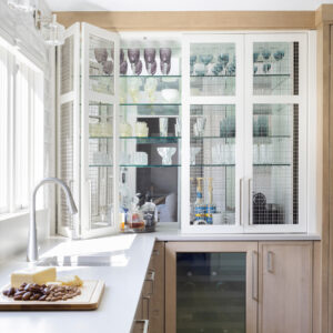 Decor kitchen in natural wood colour - Clear Alder, HDF