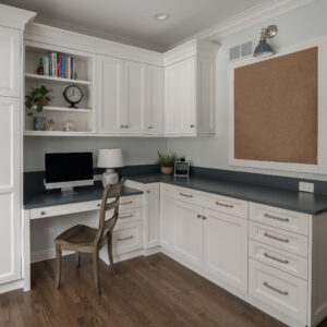 Decor Laundry & Study Combo In White Dove Maple.