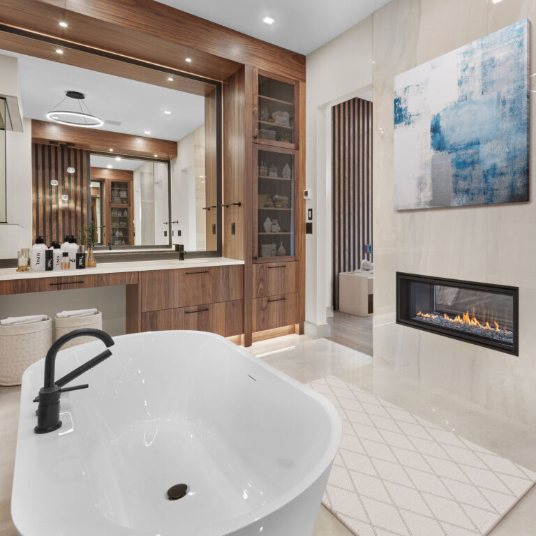 Luxury Master Suite in Natural Walnut