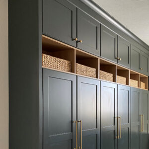 Perfect Mudroom with a lot of organizational space