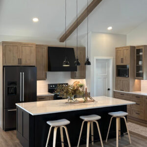 Modern Farmhouse Kitchen with Elegant Pantry Extension