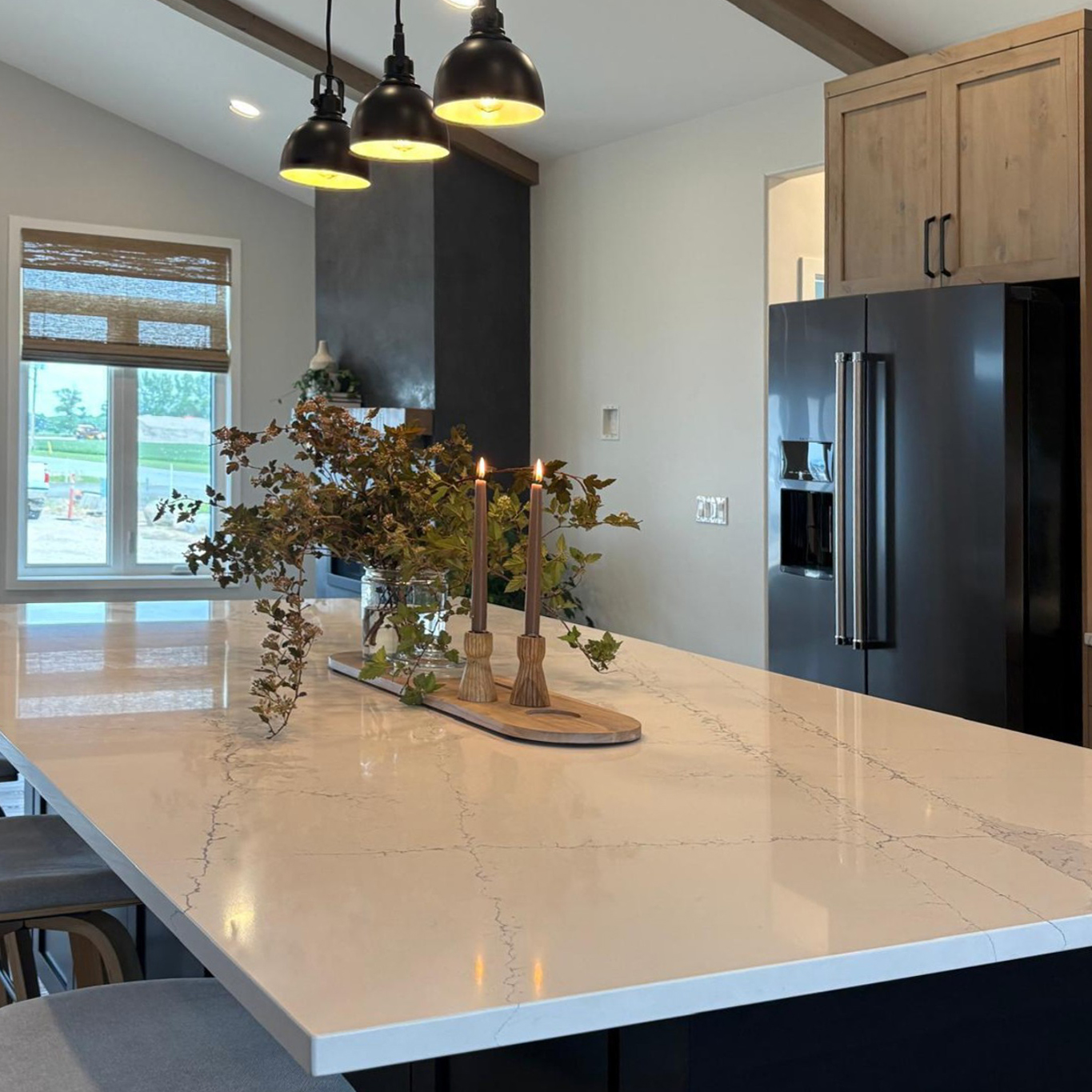 Modern Farmhouse Kitchen with Elegant Pantry Extension