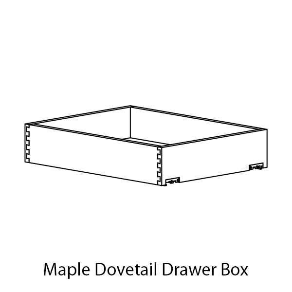 dovetail vs melamine drawer box