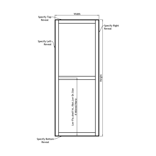 cabinet fridge panel