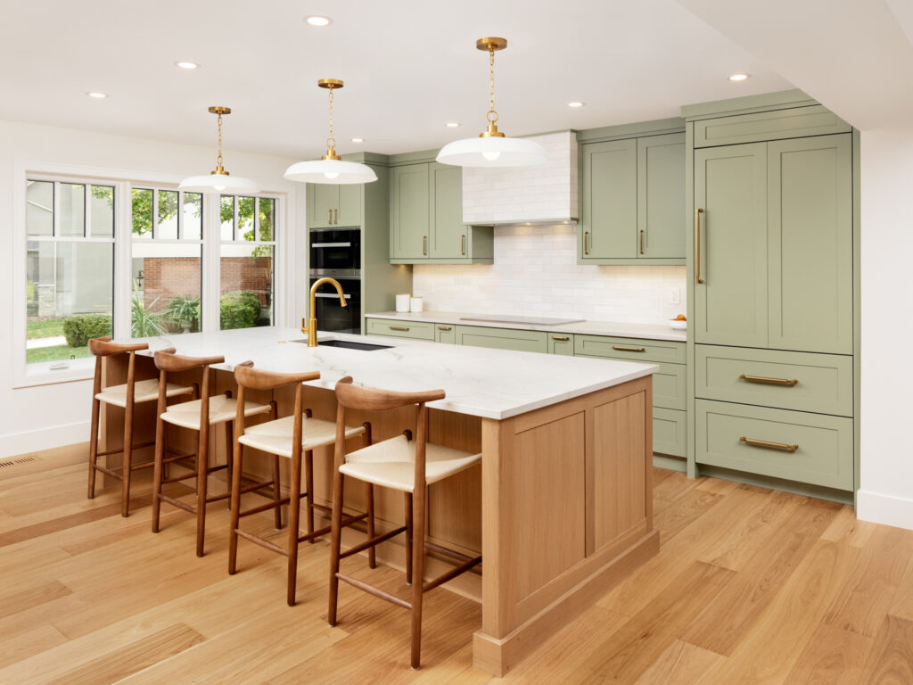 Large kitchen island ideas