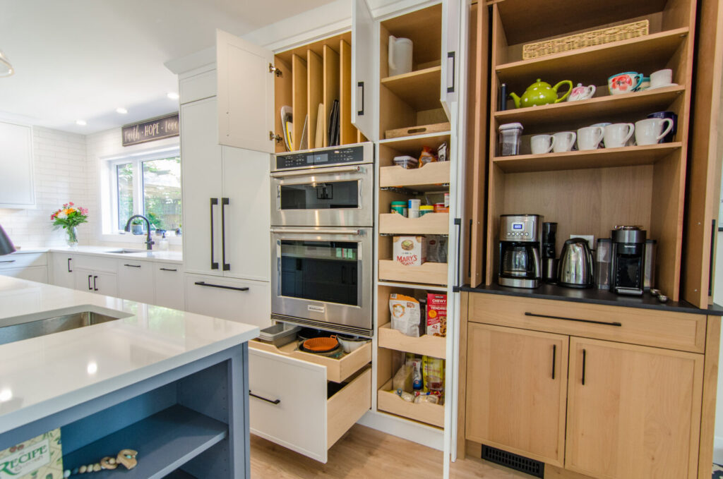 where to put a pantry in a small kitchen