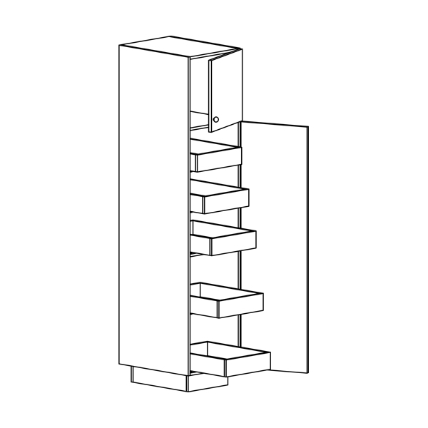 where to put a pantry in a small kitchen