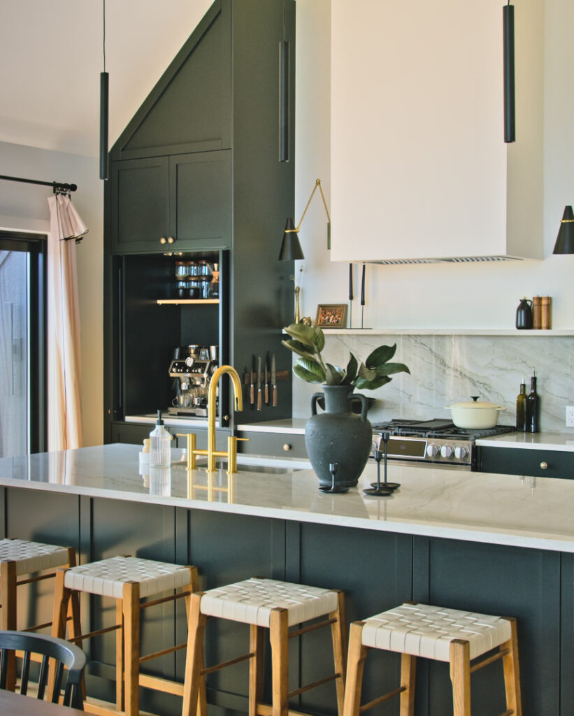 sloped ceiling kitchen cabinets